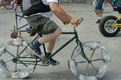 یکی از دوچرخه های عجیب و غیر معمولی جهان #فردوس_برین