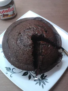 #کیک  #کیک_شکلاتی  #شکلات  #شکلاتی  #شکلات_صبحونه #نوتیلا