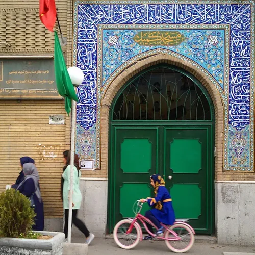 dailytehran Tehran Tehranpic Iran girl girls bicycle ride