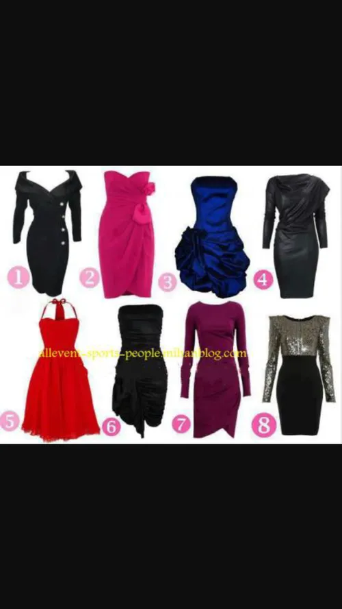 کدوم لباس رو دوست داری؟