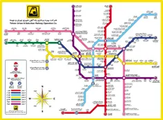 #مترو یکی از سیستم‌های #حمل_و_نقل شهری است که با قرارگیری