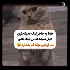 بین همه ی دوستام من از همشون کوتاه ترم 🥺🤣