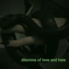 dilemma of love and hate
پارت7