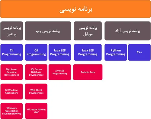 دوره های آموزشی برنامه نویسی ازمقدماتی تاپیشرفته ویژه باز