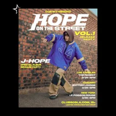 توییتر Geffen Records با پوستری از آلبوم HOPE ON THE STRE