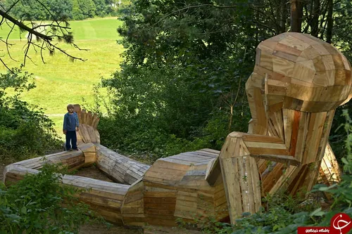 غول های چوبی در جنگل های کپنهاک