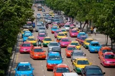 در تمامی نقاط جهان تاکسی ها یا زرد هستند و یا سیاه. ولی ت