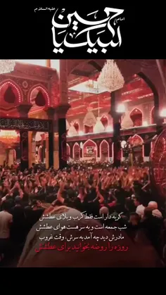 السلام علیک یا اباعبدالله الحسین