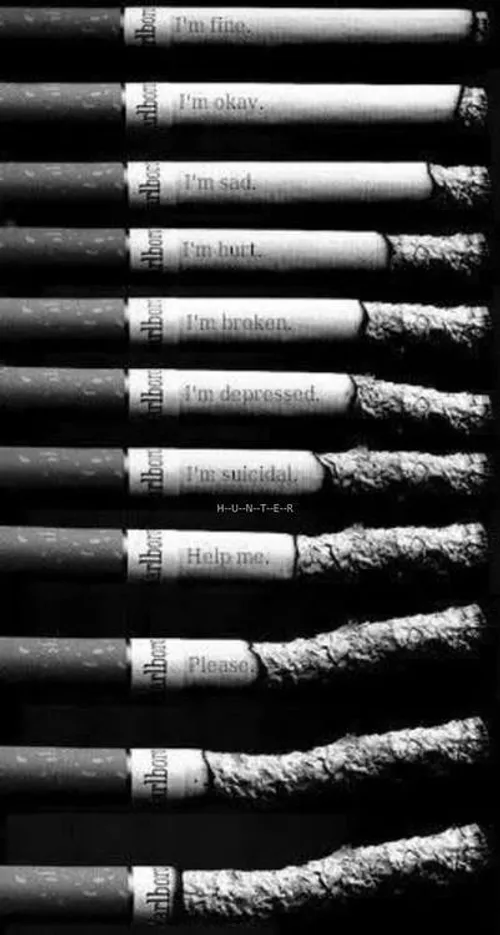 عمر انسان مانند عمر یک سیگار است