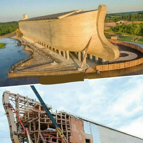 کشتی نوح بازسازی شده در کنتاکی با 100 میلیون دلار و هزارا