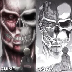 #anime vs #manga 🎃 🔥 💥  #shingeki~Season 3 part 2😬  #atta