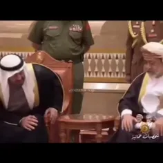 دست ندادن سلطان عمان با شیخ امارات عربی بخاطر روابط امارا