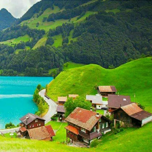 جمعیت روستای "آلبینن" در سوئیس طی سالهای اخیر کاهش یافته 