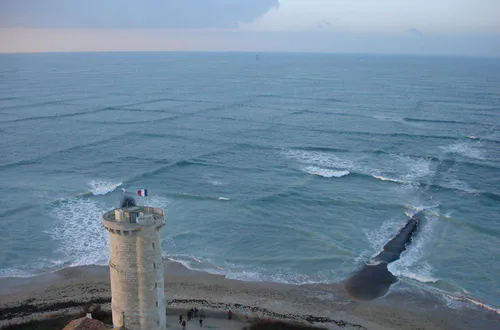 «شطرنج دریا» پدیده عجیبی که موج ها می سازند!
