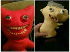 "هیولای دندان" اسم این عروسکهای پولیشی است در ژاپن بعضی خ