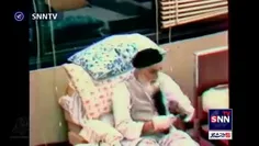تصاویری از آماده شدن امام خمینی(ره) در بیمارستان برای اقا