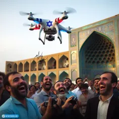 ✴️به هوش مصنوعی گفتم حمله هوایی اسرائیل به اصفهانِ ایران برام شبیه‌سازی کن، بهم اینو داد 😂  