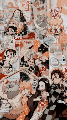 #Mood_board☔  #kimetsu_no_yaiba👺 💥  #Demon_Slayer🌖 🍂