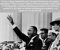متن سخنرانی تاریخی مارتین لوتر کینگ رهبر جامعه سیاهپوستان