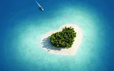 جزیره قلب برای عاشقان