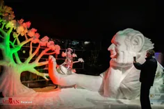 جشنواره #مجسمه ‌های یخی در مسکو روسیه در حال برگزاری است.