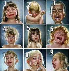 بچه بودی چه شکلی گریه میکردی؟