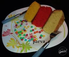 اینم یه کیک سه رنگ،،عید تون مبارک باشه