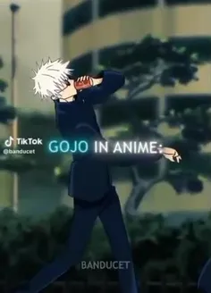 Gojo in the anime vs manga