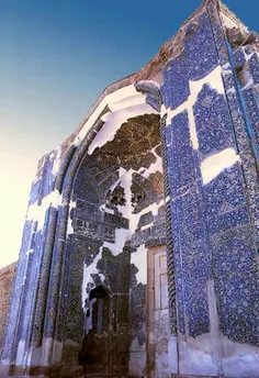 سر درب مسجد کبود تبریز