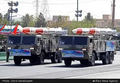 رئیس کل ستاد نیروی مسلح در رژه نیروهای مسلح در تهران:
