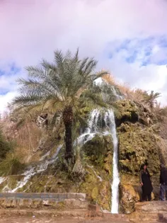 آبشارتزرج روستایی درشهر حاجی اباد هرمزگان شمال بندرعباس