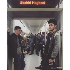 On the train | 10 Jan 16 | iPhone 6 | #aroundtehran #myar