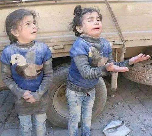 🔴 دو کودک دو قولی سوری پس از کشته شدن والدین شان در قامشل