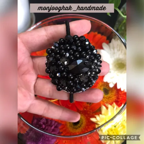 آدرس اینستاگرام:@monjooghak handmade جواهردوزی دستسازه گل