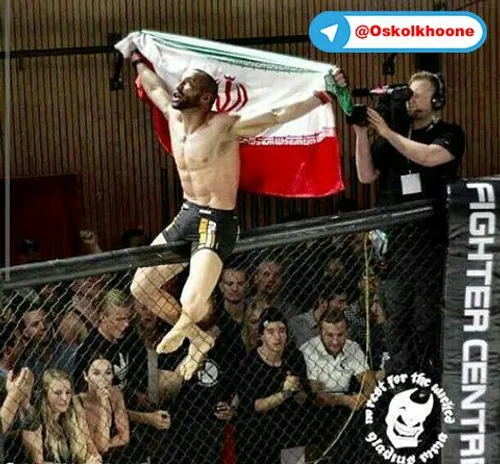 سعید گنجی ایرانی مقیم سوئد قهرمان جهان یکی از خشن ترین وس