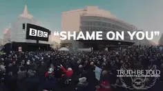 🔹تظاهرات هزاران انگلیسی در مقابل ساختمان بی‌بی‌سی