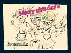 merry girls day [][] new animation [][] playground[]روز دختر مبارک 