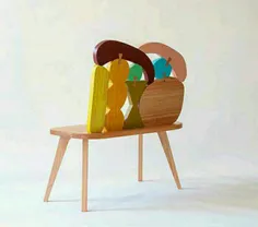 جشنواره #طراحی صندلی های رنگی عجیب در لندن 