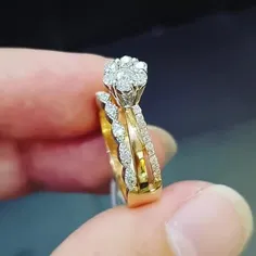 انگشتر تمام جواهر