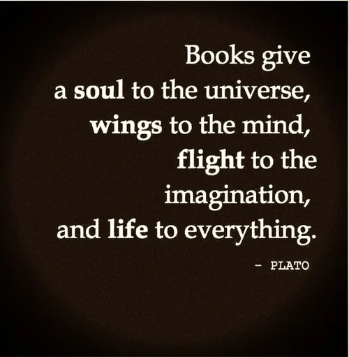 کتاب به جهان، روح و به باد، بال و به تخیل، پرواز و به همه