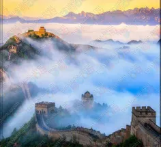 دیوار بزرگ چین با حدود ۲۱ هزار کیلومتر طول، از سمت شرق به