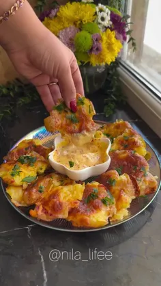 سیب زمینی تنوری😋