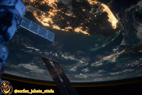 عکسهای ارسالی کیمیا یو،فضانورد ژاپنی ،از کره ی زمین
