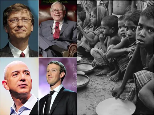 صد نفر از ثروتمندترین انسانهای دنیا در سال 2012 به اندازه