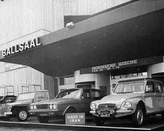 هامبورگ آلمان، ۱۹۷۵؛ نمایش سه خودرو تولید ایران