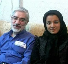 دختر میرحسین موسوی با محمد فاضلی کیا عضو شورای حزب اتحاد 
