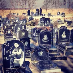 Children’s section of Behesht-e Reza Cemetery. #Mashhad, 