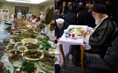 غذا خوردن رهبر مملکت VS غذا خوردن امام جماعتِ یه مسجد تو زاهدان