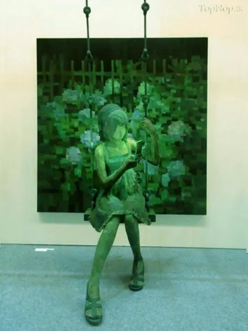 ادغام هنر سه بعدی و دو بعدی! در نمایشگاهی از Shintaro Oha