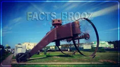 نمونه توپ ساخته شده روس ها در جنگ جهانی!